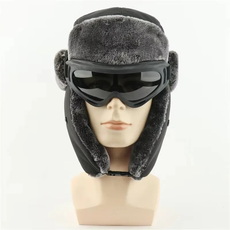 Winter Trapper Hat - Snow Ski Army Military Ushanka Hats