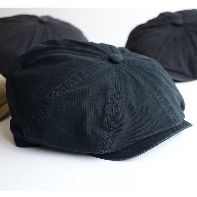 Men Big Head Newsboy Cap Peaky - Dad Hat Cotton recension och pris