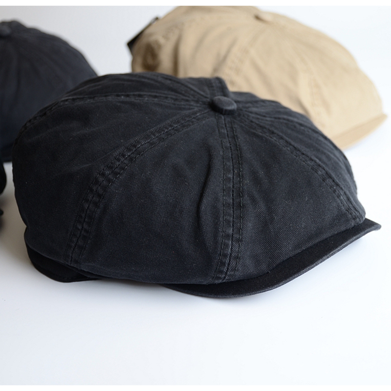 Men Big Head Newsboy Cap Peaky - Dad Hat Cotton recension och pris