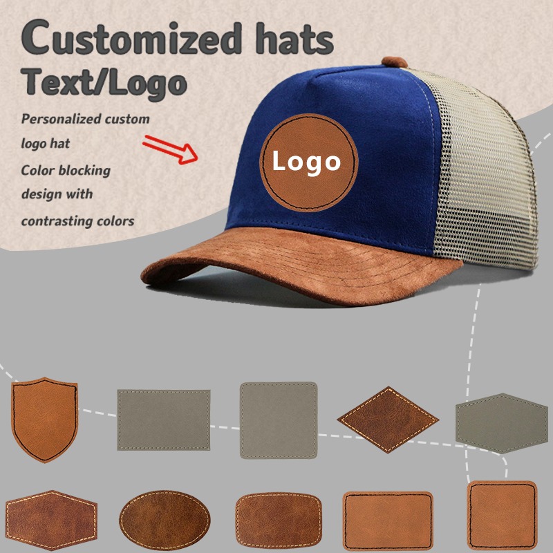 Leather Label Custom Logo Five - Trucker Cap Mesh recension och pris