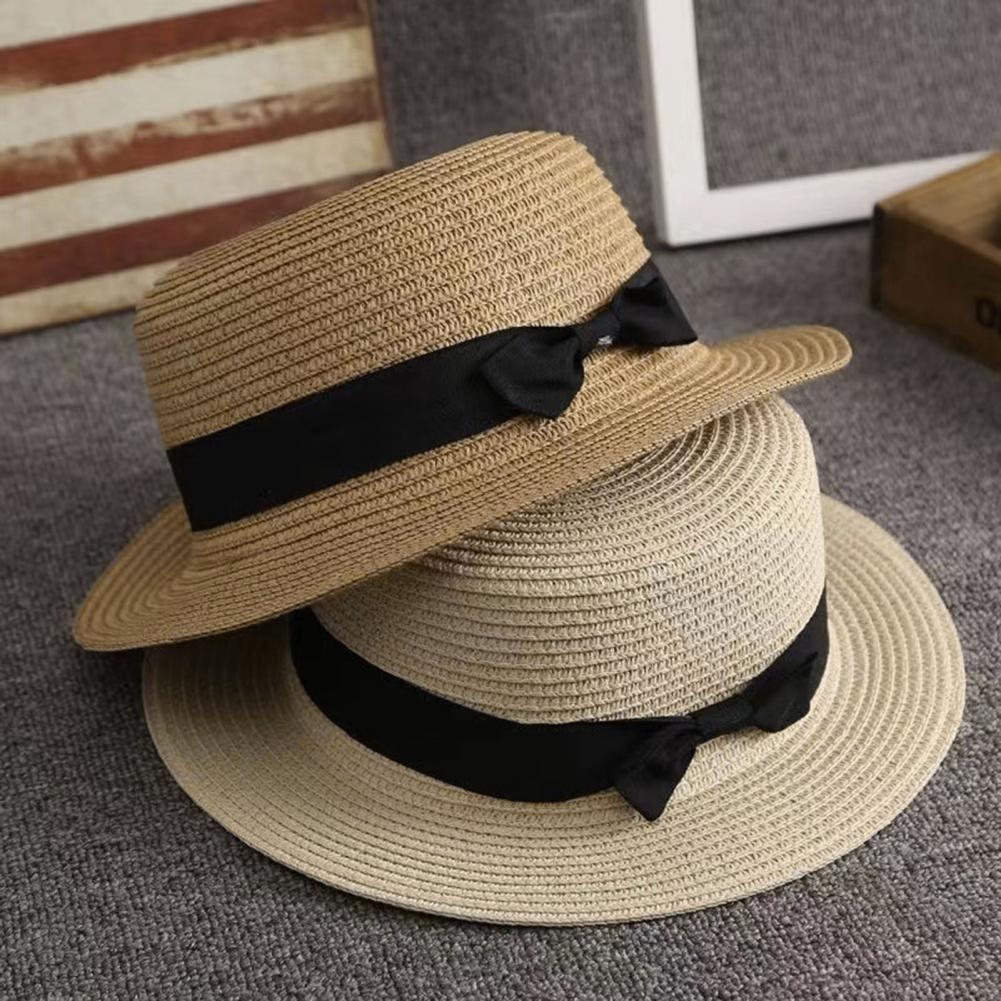 Beach Straw Hat Flat Top Wide  - Sun Hat Wide Brim recension och pris