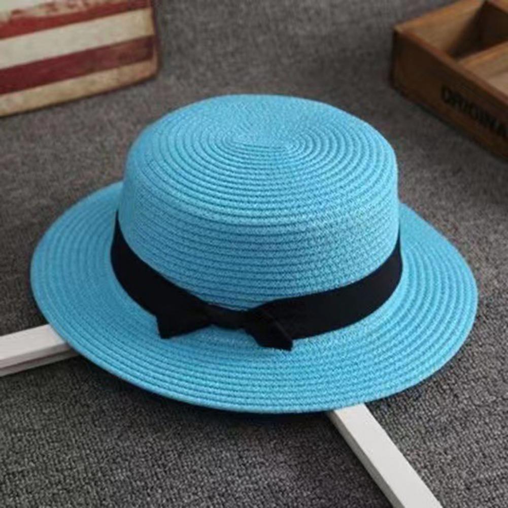 Beach Straw Hat Flat Top Wide  - Sun Hat Wide Brim recension och pris