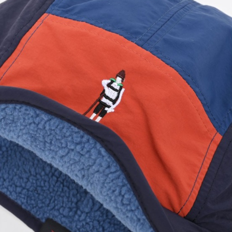 1pcs Retro Patchwork Bomber Ha - Corduroy Cap 5 Panel recension och pris