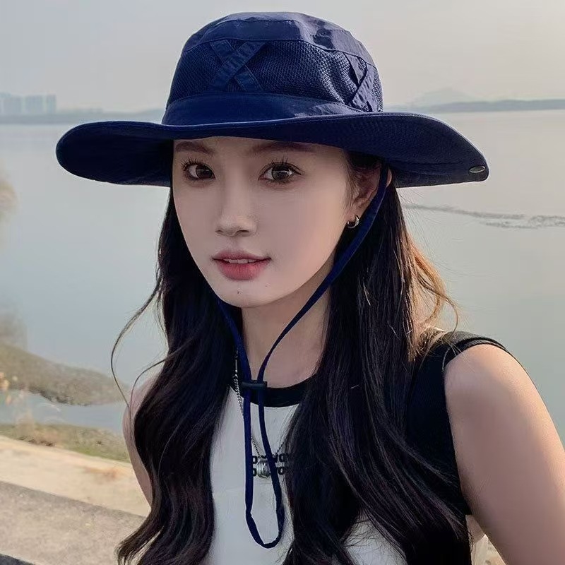 1pcs Summer Men Bucket Hat Out - Sun Hat Wide Brim recension och pris