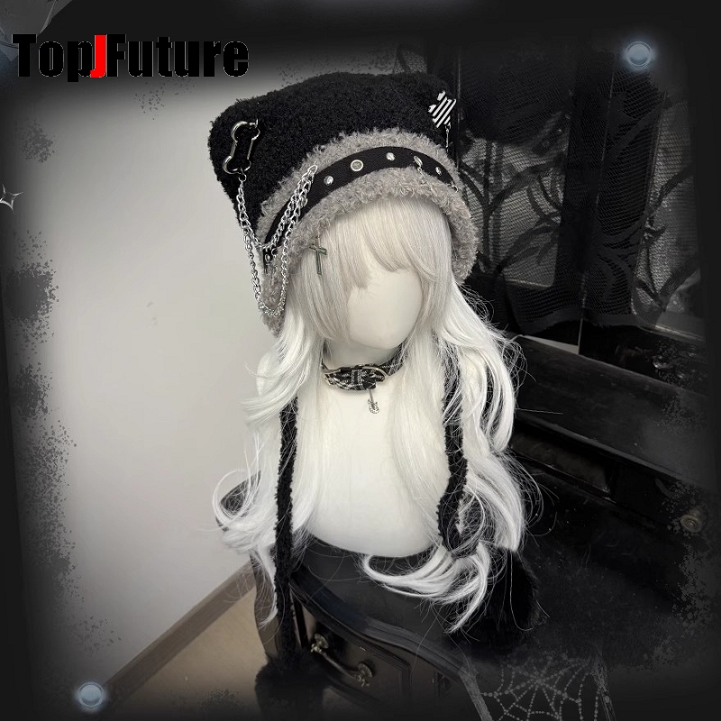 Women Japanese Harajuku Y2K Gi - Winter Trapper Hat recension och pris