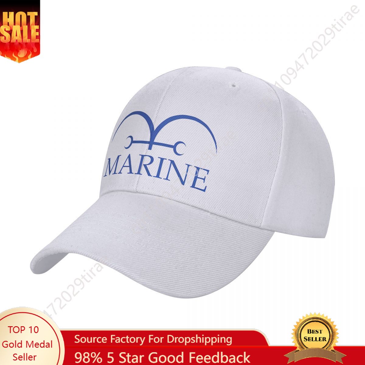 Marines Flag Navy Anime Japan  - Dad Hat Cotton recension och pris