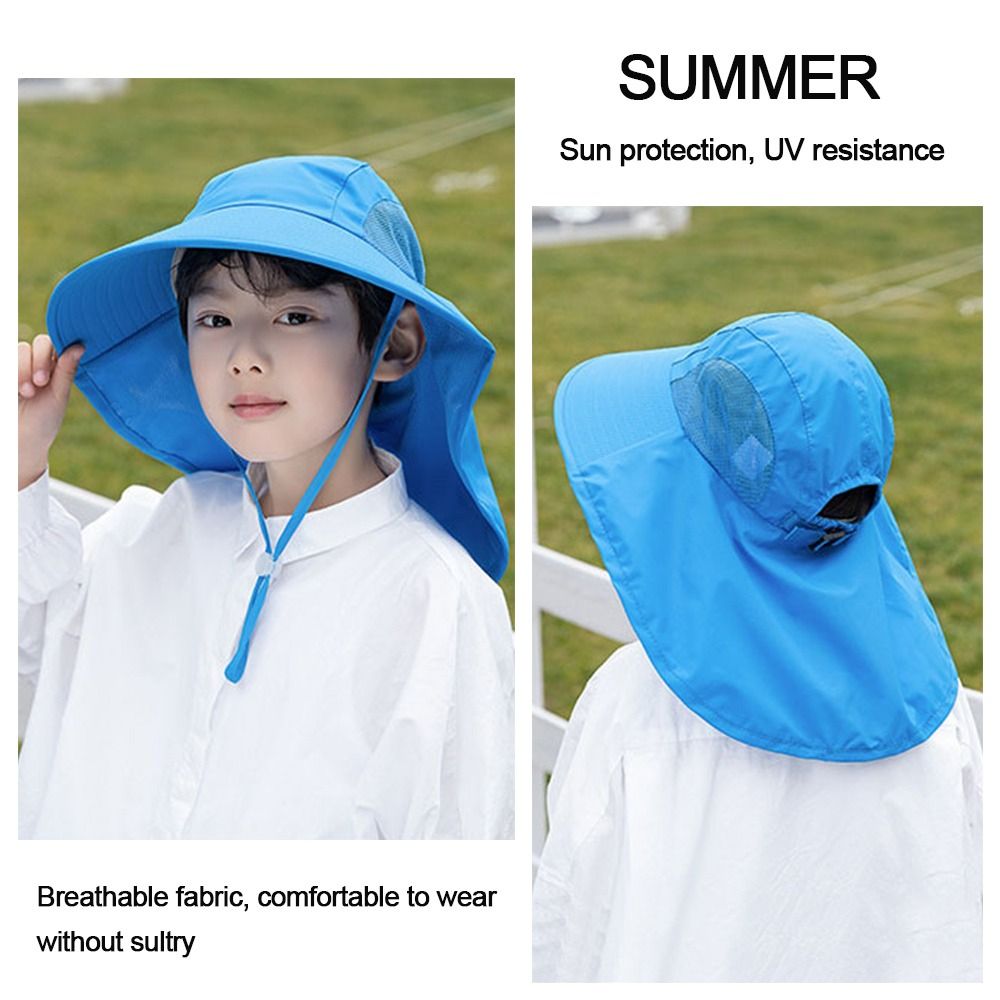 Sunscreen Boy Girl Beach Cap C - Sun Hat Wide Brim recension och pris