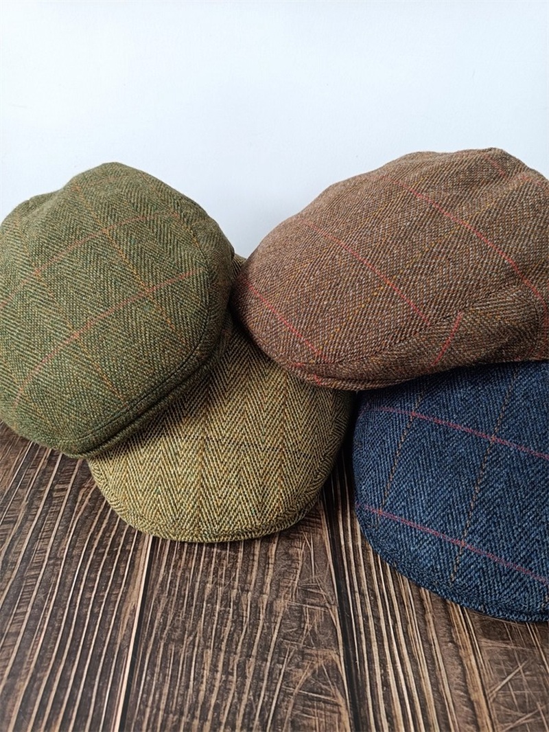 Plaid Boston Scally Cap - Wool - Dad Hat Cotton recension och pris